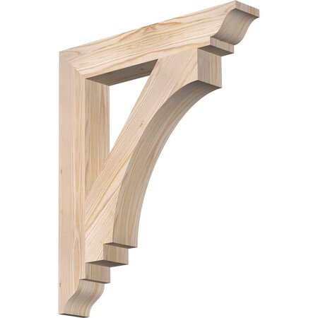 Ekena Millwork Imperial Traditional Smooth Bracket, Douglas Fir, 3 1/2"W x 22"D x 26"H BKT04X22X26IMP01SDF